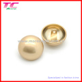 De alta calidad perla de oro metal hongo botón de la caña para el escudo